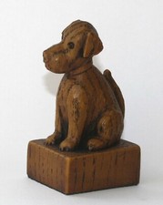 Church Verger&rsquo;s Dog Terrier Handmade Figurine UK Decorative Collectable giftware