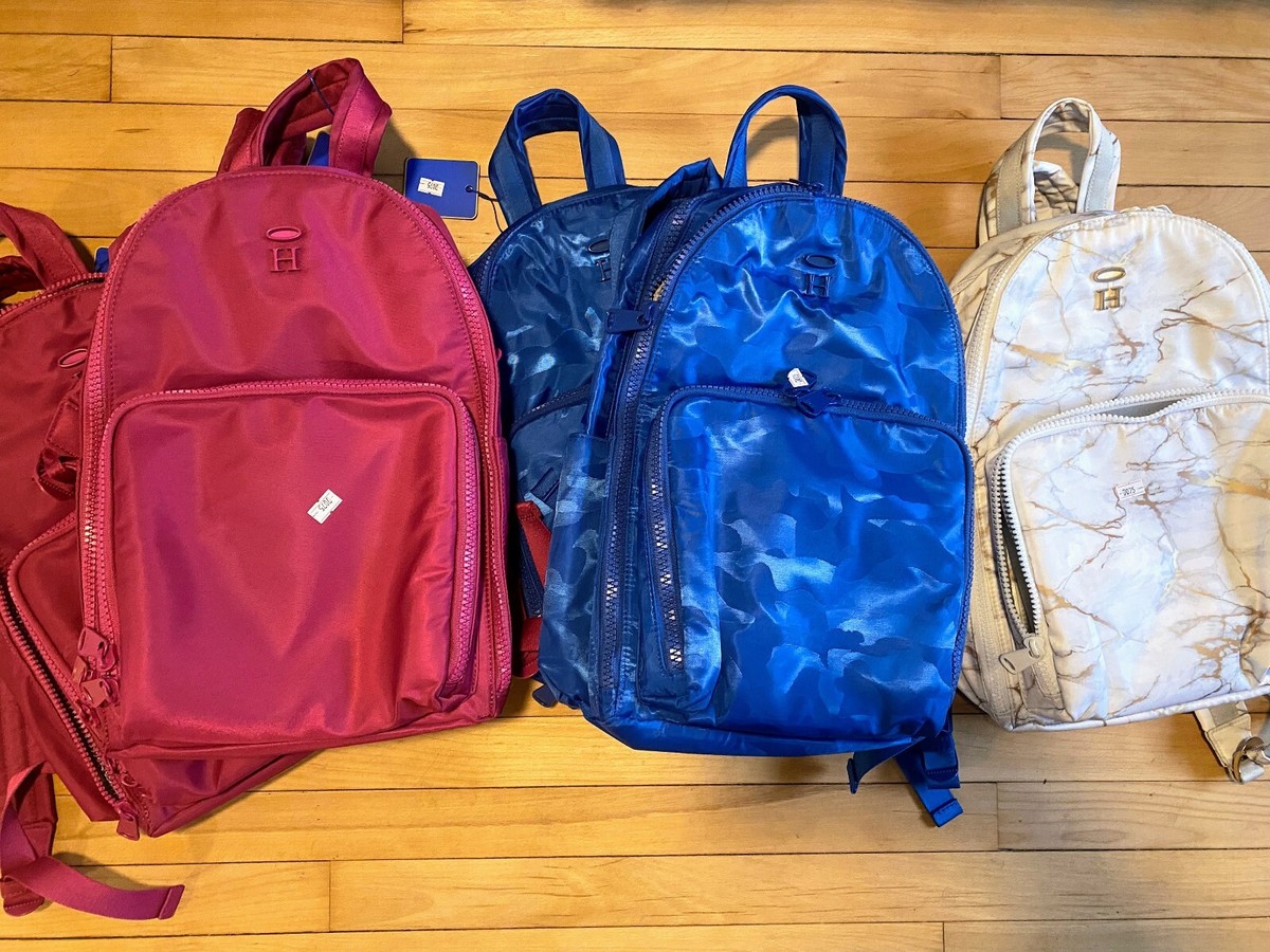 Halo RFID Pink Backpack Mackenzie Pink Metallic Hearts Backpacks | Pottery Barn Kids main image 2