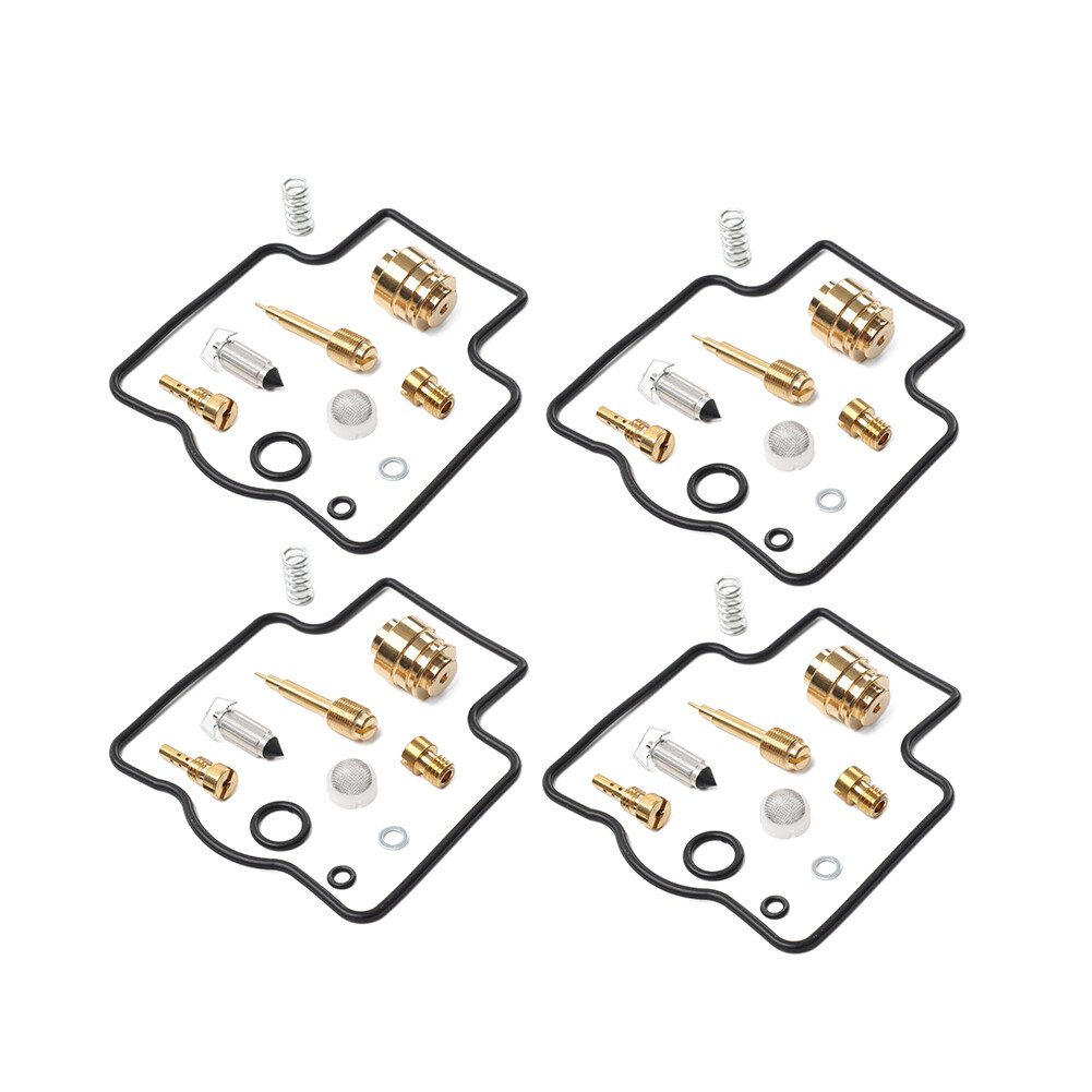 4 Sets Carburetor Carb Repair Rebuild Kit For Kawasaki ZX500