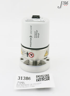 31386 PFEIFFER VACUUM COMPACT FULL RANGE GAUGE, TYP: PKR 251 (NEW