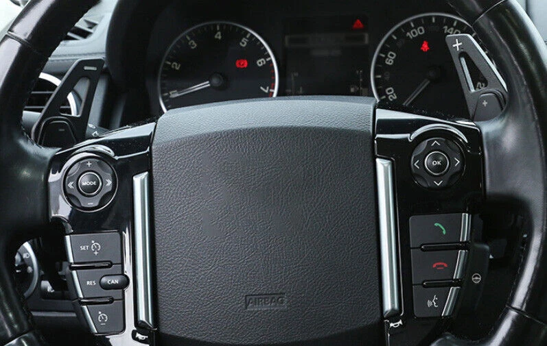 Palanca de cambios negra para volante Land Rover Discovery 4 2010-2016 Foto 4 de 4