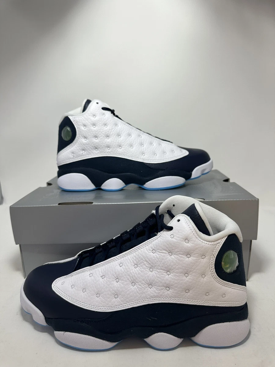 Men White Jordan Retro 13 Comfortable Shoes