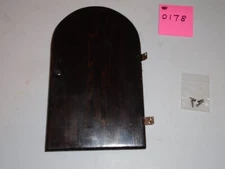 Clock back door antique 8" x 4-15/16"