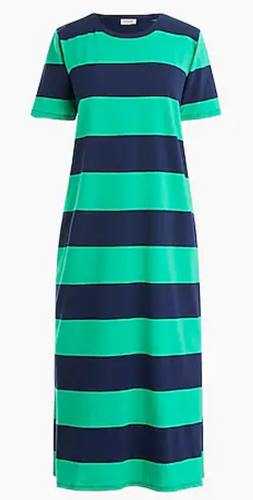 J. Crew Women's T-Shirt Midi Dress in 