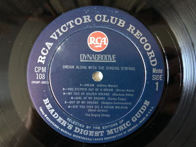 DREAM ALONG WITH THE SINGING STRINGS Original 1964 RCA Victor Mono