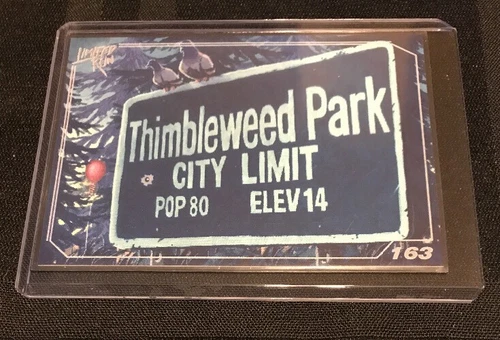 163 Limited Run Games Thimbleweed Park 163 Silver Trading Card