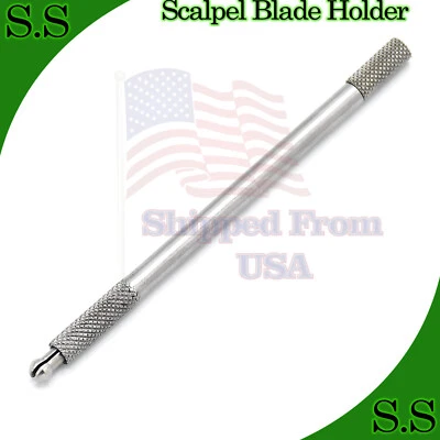 S.S Beaver Type Scalpel Handle for Micro Blades Surgical and Medical Scalpel 13cm