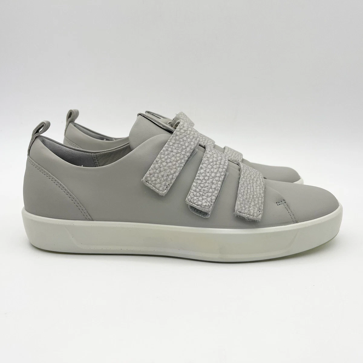 ECCO Soft 8 Strap Sneaker Womens Sz 10 10.5 EU 41 Leather Shoes eBay