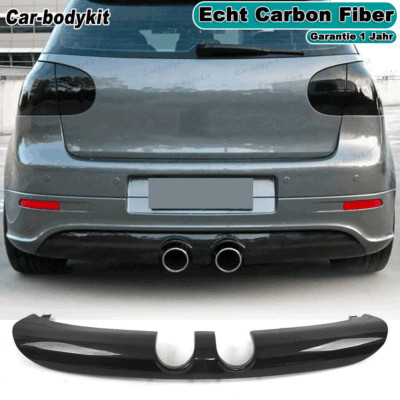 Carbon diffuser for VW Golf 5 R32 05-07 spoiler rear apron approach rear diffuser
