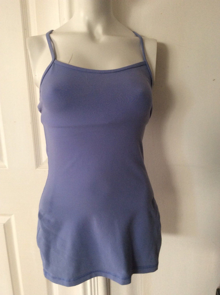 Lulumon Mauve exercise workout Y back top *** Size 8 COMBINE POSTAGE