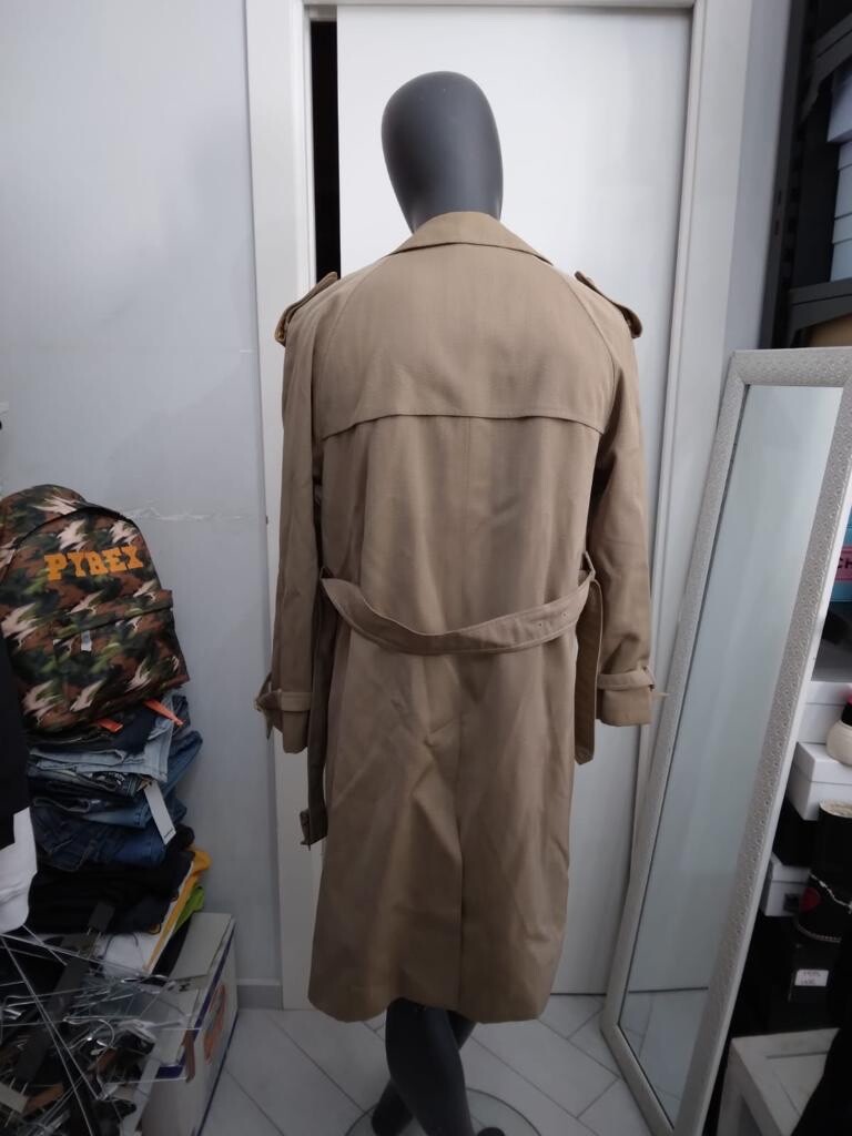 STRECCAN REVER COAT リドム　L Trench Brooklyn coat in pure virgin wool used man size 48