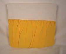 Company Kids Basic Tailored Cotton Percale Bed Skirt TWIN SUN NIP #343S GN37