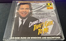 Dennis Miller - ''That's Geek to Me'' 1994 -  Comedy CD-ROM for Windows or Mac