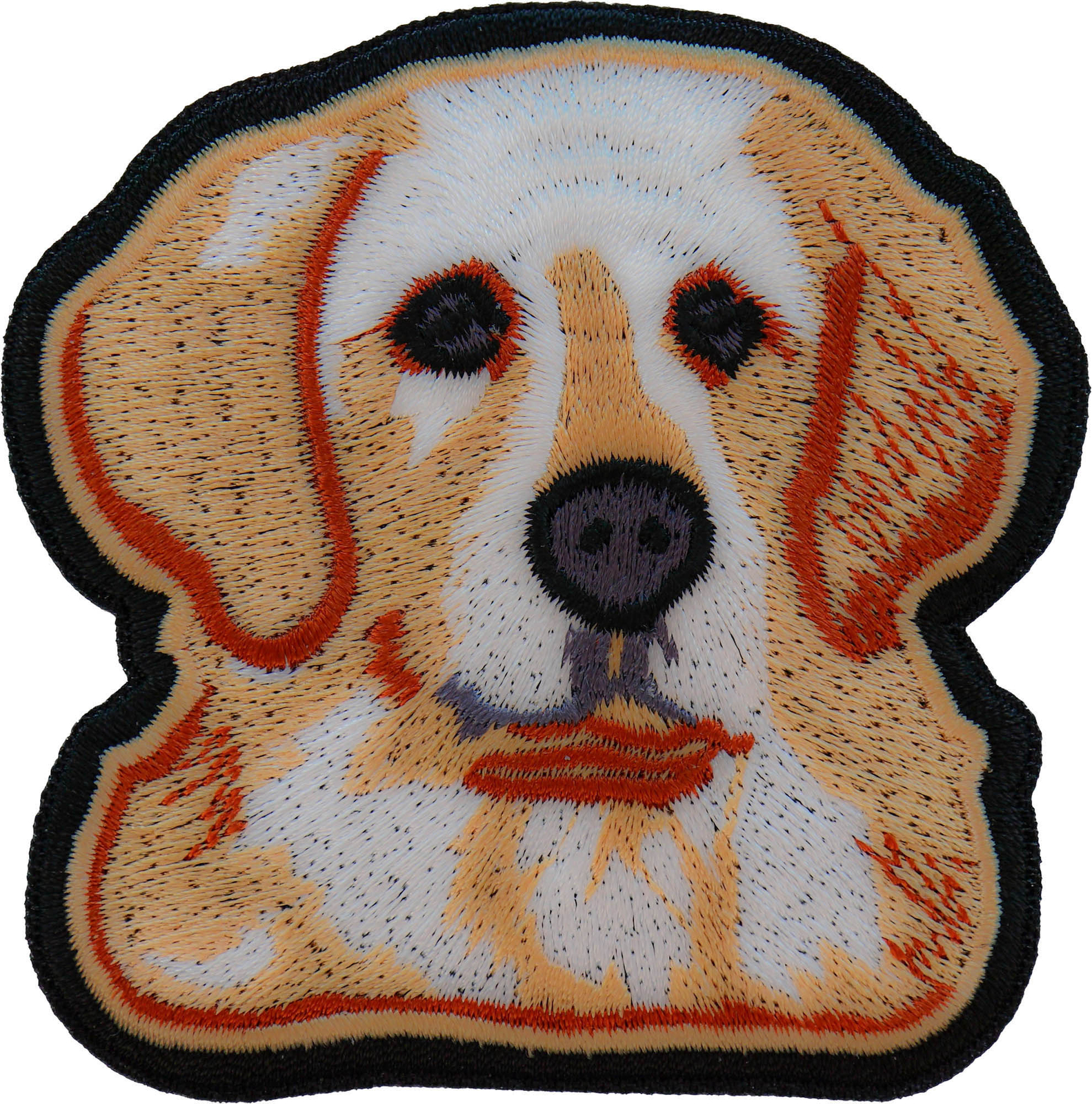 Golden Retriever Dog Iron on Patch - 3x3 inch - P7330