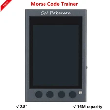 2.8" HAMCUBE PRO HAM CW Trainer Morse Code Trainer English And Chinese Decoding