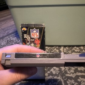 NFL Football (NES) Nintendo with protective plastic case and box - no manual