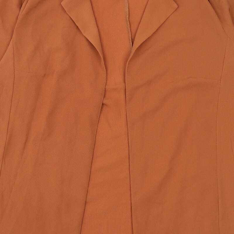 Select Womens Orange Polyester Blend Jacket Blaze… - image 8