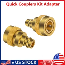 High & Low Connection Quick Couplers Kit Adapter: R134A to R1234YF