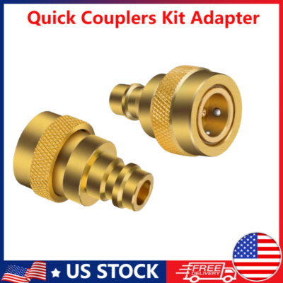 #ad High amp; Low Connection Quick Couplers Kit Adapter: R134A to R1234YF $8.90