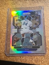 2022 Panini Prizm Baseball Silver Prizm # 116 Zach Reks RC