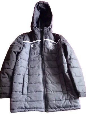 Rain Jacket Macron Football Coats Grimsby Town Football Vancouver