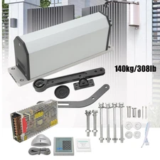 308LB Automatic Swing Door Opener 90° Handicap Door Opener Electric w/ 2 Remotes