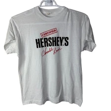Vintage Screen Stars Hershey Chocolate Lover Single Stitch T Shirt Women's Large