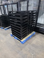 (40) Hussmann 30" Black Freezer Cooler Shelves For Reach-In Cases RL RM RLN RFL