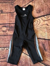 LavaCore Black and Gray Triathlon Suit Youth Size 4