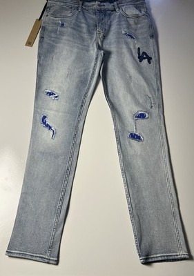 NWT Ksubi Van Winkle ''City of Angels''  LA Skinny Leg / Mid Rise / Rare, Size 38