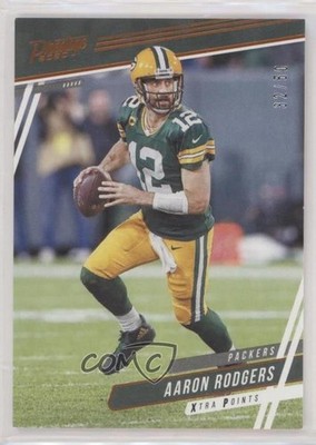 2020 Panini Prestige Xtra Points Orange 32/50 Aaron Rodgers #124 o7m