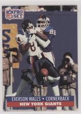 1991 Pro Set Everson Walls #603 te2