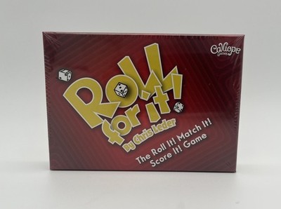 Roll For It! 2022 Red Edition Dice Game by Chris Leder - Calliope Games - NEW!