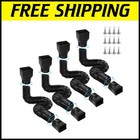 4 Pack Extendable Gutter Downspout Extensions 21" to 67" for Optimal Drainage