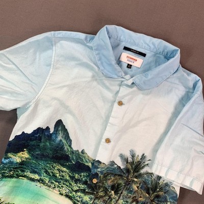 Roark Hinano Gonzo Otemanu Shirt Men S Tropics Scenic Short SLV Button Huckberry