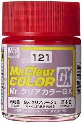 Mr. Hobby Mr. Clear Color Lacquer GX121 Clear Rouge 18ml