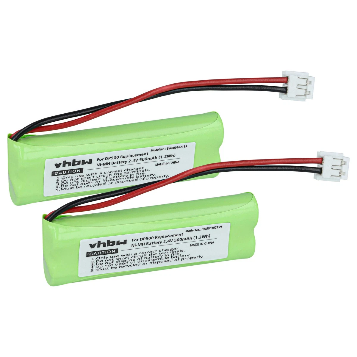 Batteria del Telefono cordless T207 3.6 V 550mAh Batterie per tele