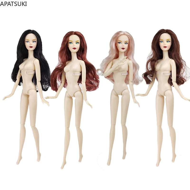 Harilla - Cuerpo Articulado Para Muñeca De 23 Cm, Sin Cabeza, Plástico Blanco, Ideal Para Personalizar Y Hacer Poses