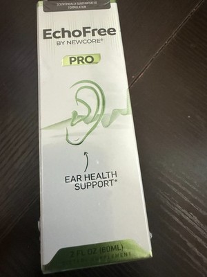 NEWCORE EchoFree PRO 2oz Liquid Formula for EarWellness with Chro