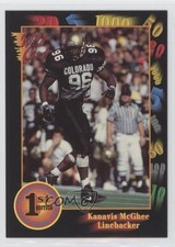 1991 Wild Card Draft Kanavis McGhee #75 Rookie RC 0f3j. rookie card picture