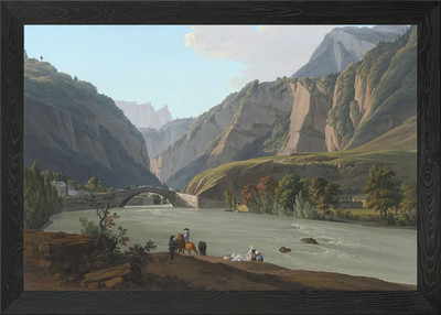 Cluse Mont Vergi Gerahmtes Wandbild Poster Leinwanddruck Bild