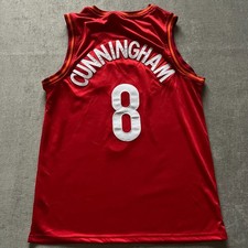 Sophie Cunningham Indiana Fever Jersey Adult Size Small Red #8 WNBA NEW READ