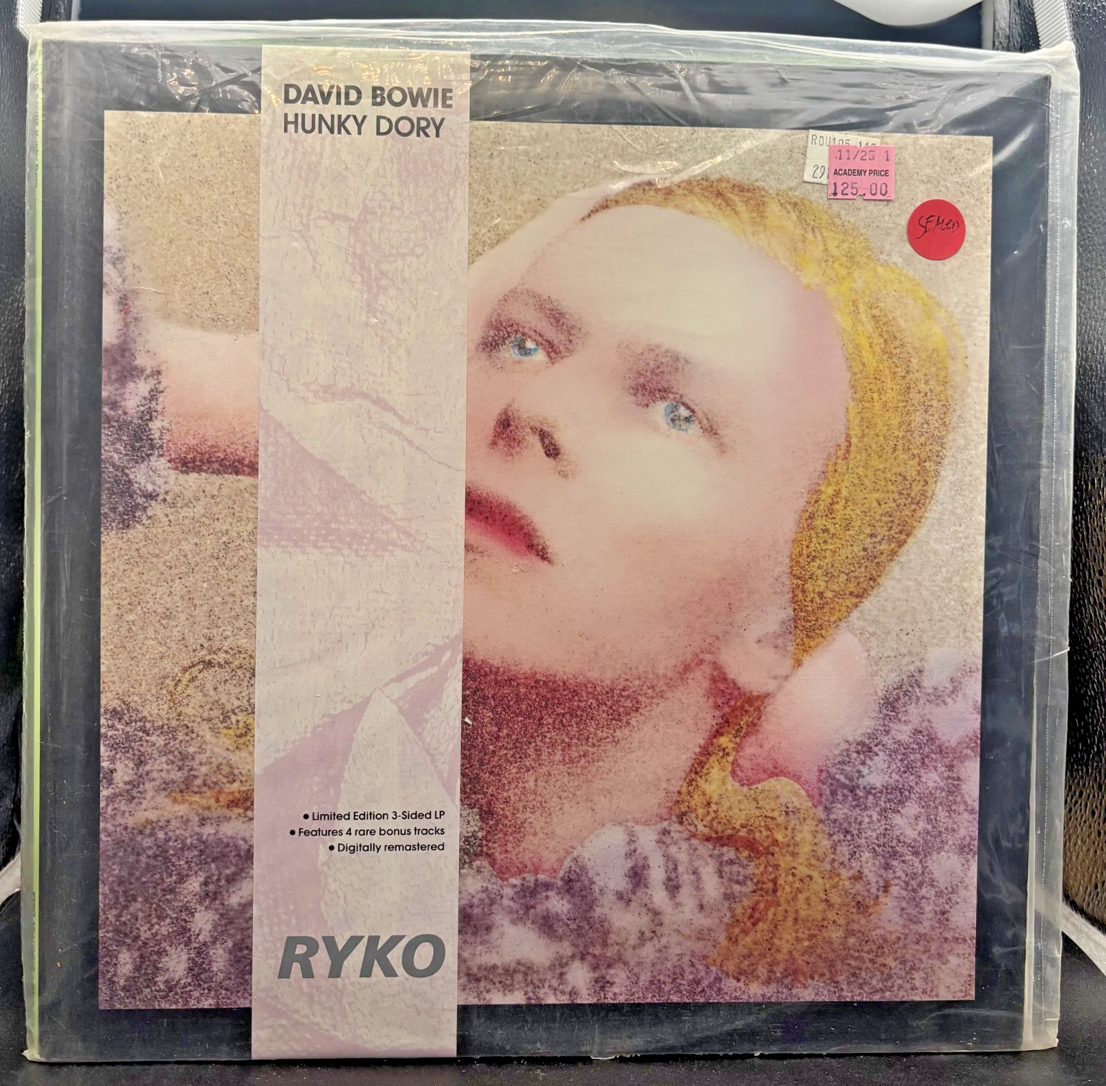 SEALED W/OBI STRIP! DAVID BOWIE - HUNKY DORY 2X'S LP - RYKO, VINTAGE