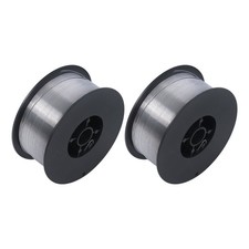 2 Roll E71T-GS .035" 0.9mm 2 Lbs Gasless Flux Core Mild Steel MIG Welding Wire