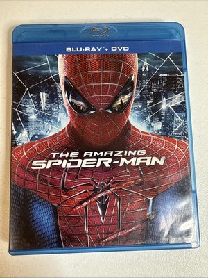 The Amazing Spider-Man Blu-ray & DVD 3 Disc Set Marvel Superhero Movie