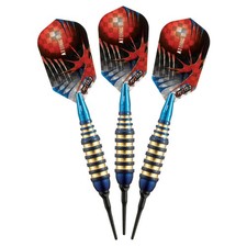 Viper Atomic Bee Soft Tip Darts - Dartboard Game Accessory - Blue - 16 Grams