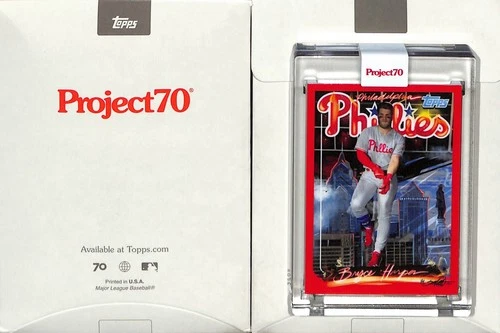 2021 TOPPS PROJECT 70 #15 BRYCE HARPER - PHILADELPHIA PHILLIES - KING SALADEEN
