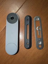 Google Nest Doorbell Used Rechargable Battery Gray GA02076-US