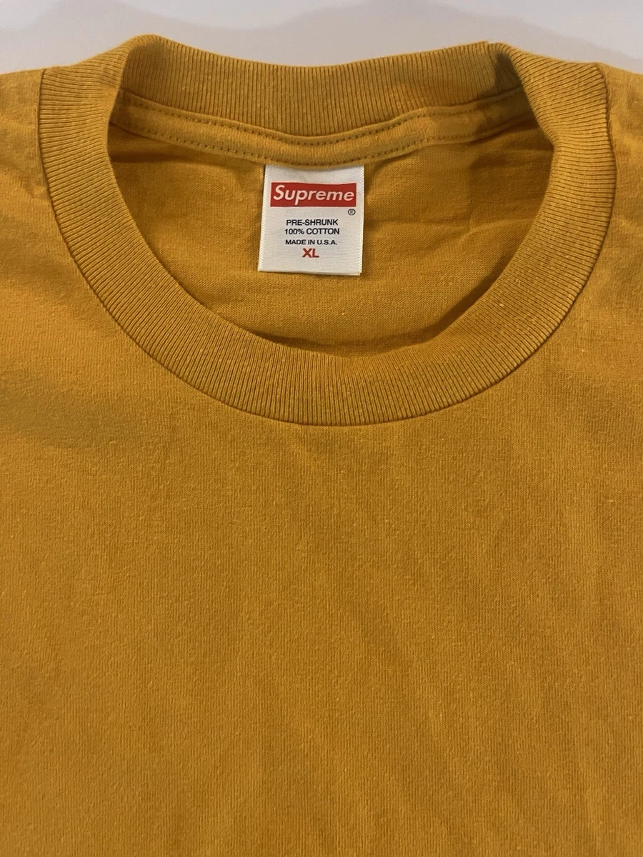 Supreme Gold Shirts for Men for sale | eBay