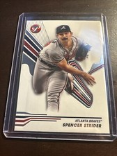 SPENCER STRIDER TOPPS PRISTINE BASE ATLANTA BRAVES #76 2024